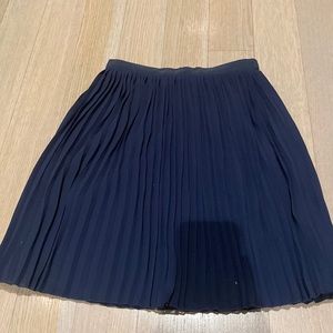JCrew Pleated Midi Skirt